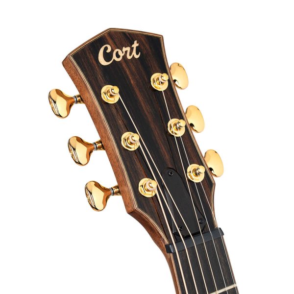 Cort MODERN-BURST-TSB-CASE Modern Masterpiece Series Modern Burst Acoustic-Electric, Tobacco Sunburst