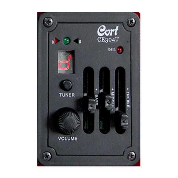 Cort MR500E-OP Acoustic Guitar, Open Pore