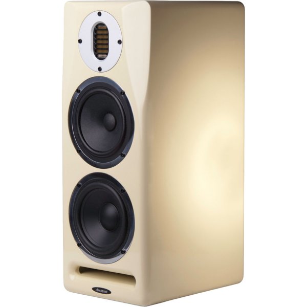 Avantone Pro MT-M Mix Tower Active 3-Way Studio Monitor, Cream
