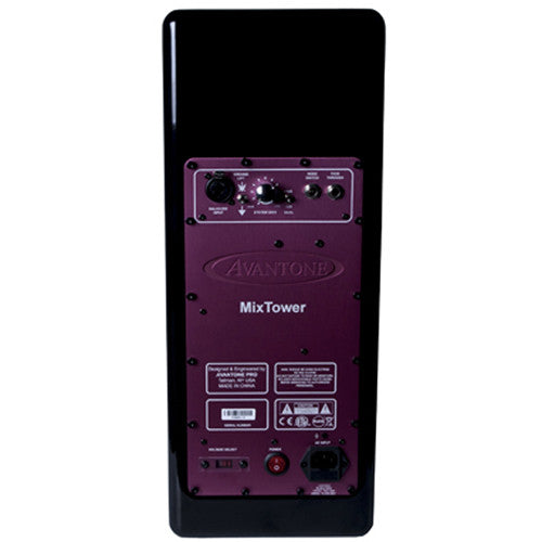 Avantone Pro MT-MB Mix Tower Active 3-Way Studio Monitor, Black