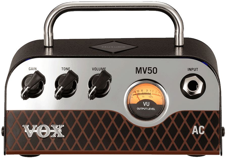 Vox MV50AC 50W Valve NuTube Mini Head Single Channel - AC30