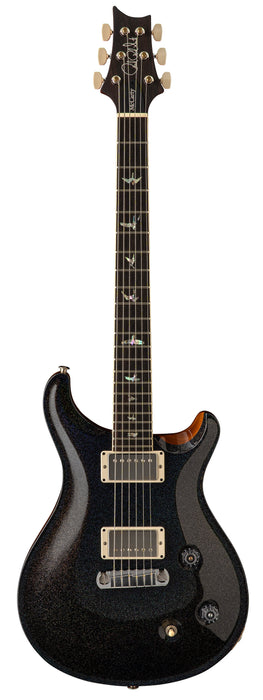 PRS McCarty, Black Rainbow Holoflake Top & Binding (Natural Back)