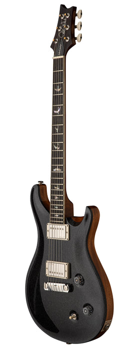 PRS McCarty, Black Rainbow Holoflake Top & Binding (Natural Back)