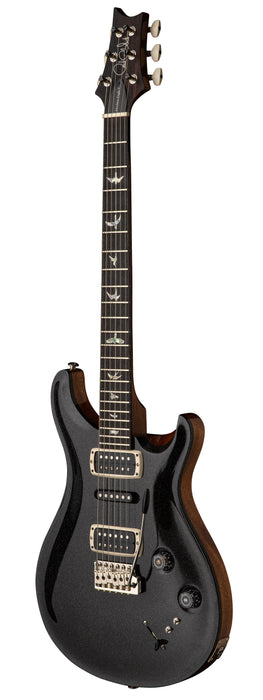 PRS Modern Eagle V, Black Rainbow Holoflake Top & Binding (Natural Back)