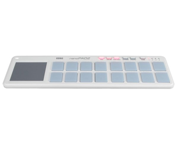 Korg NANOPAD2-WH USB MIDI Controller, White