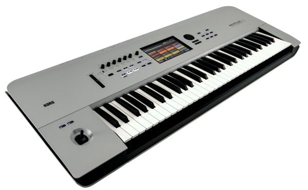 Korg NAUTILUS61ATGR LTD 61-Key Digital Performance Workstation With Aftertouch, Matte Grey