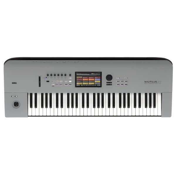Korg NAUTILUS61ATGR LTD 61-Key Digital Performance Workstation With Aftertouch, Matte Grey