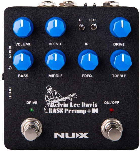 NuX NBP-5 Melvin Lee Davis Bass Preamp + DI