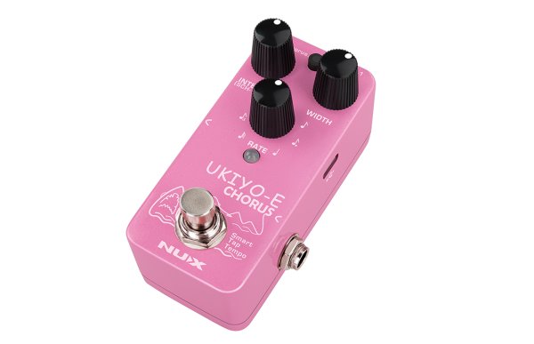 NuX NCH-4 UKIYO-E Mini Pedal w/ Three Vintage Chorus Models Effects Pedal
