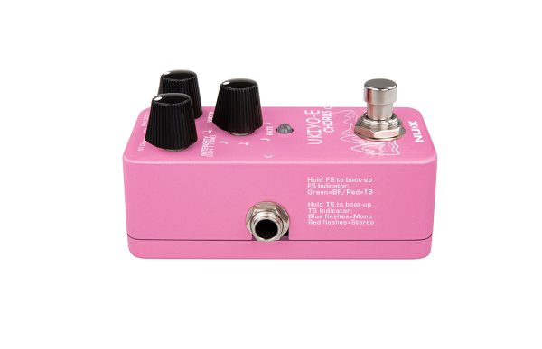 NuX NCH-4 UKIYO-E Mini Pedal w/ Three Vintage Chorus Models Effects Pedal