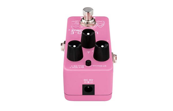 NuX NCH-4 UKIYO-E Mini Pedal w/ Three Vintage Chorus Models Effects Pedal