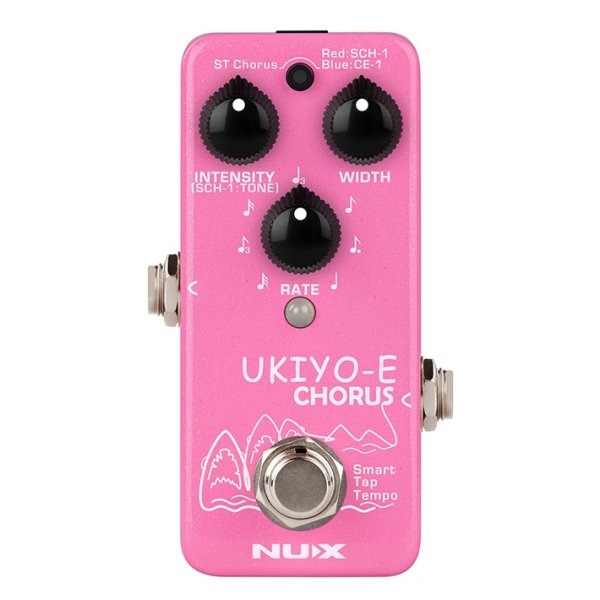 NuX NCH-4 UKIYO-E Mini Pedal w/ Three Vintage Chorus Models Effects Pedal