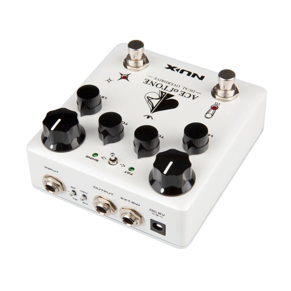 NuX NDO-5 Ace Of Tone Dual Overdrive Effects Pedal