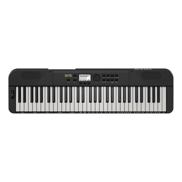 NuX NEK-100 61-Key Portable Keyboard w/ Touch Response, Rechargeable Battery & Bluetooth