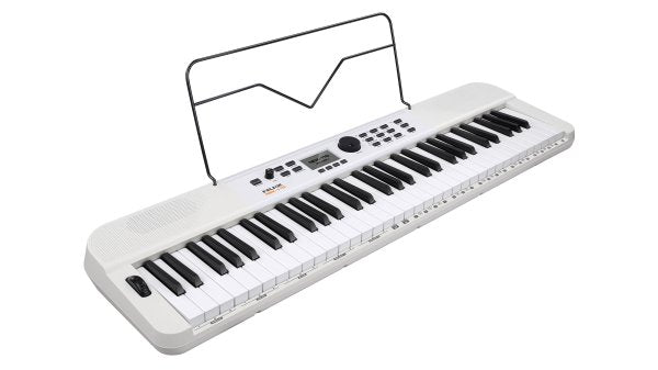 NuX NEK-110 61-Key Portable Keyboard w/ 700 Tones, White