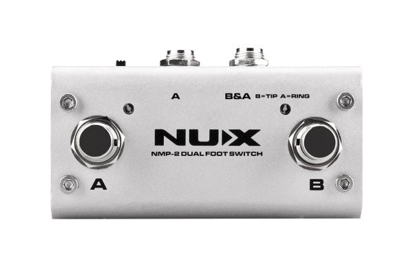 NuX NMP-2 Dual Footswitch For Keyboard, Modules And Effect Pedals