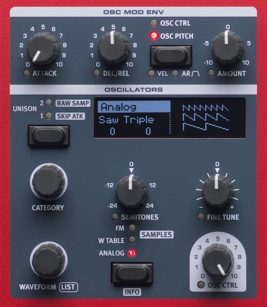 Nord 4-Part 61-Key Performance Synth, Virtual Analog, Samples / FM / Wavetable