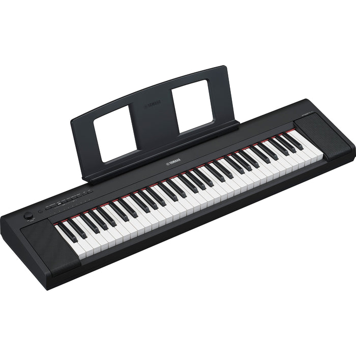 Yamaha NP15 Piaggero 61-Keys Portable Keyboard - Black