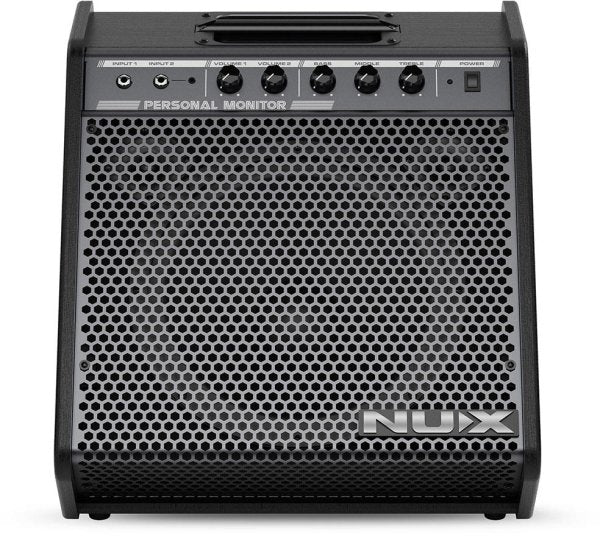 Nux NPA-100 Bluetooth Enabled 12" 120W Personal Drum Amplifier Monitor for Digital Drums