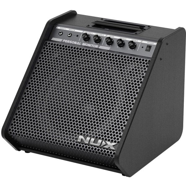 Nux NPA-100 Bluetooth Enabled 12" 120W Personal Drum Amplifier Monitor for Digital Drums