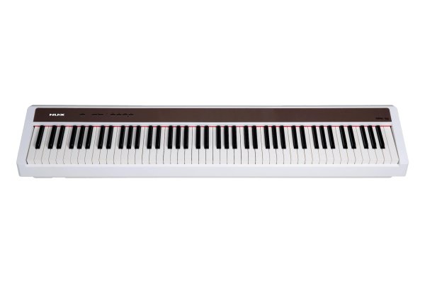 NuX NPK-10-WH 88-key Smart Digital Piano Keyboard, White
