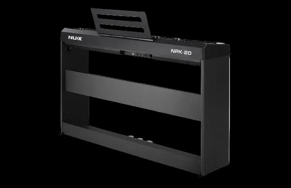 NuX NPK-20 88-Key Triple-Sensor Portable Digital Piano, Black