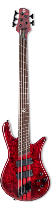 Spector NS Dimension MS 5, Inferno Red Gloss