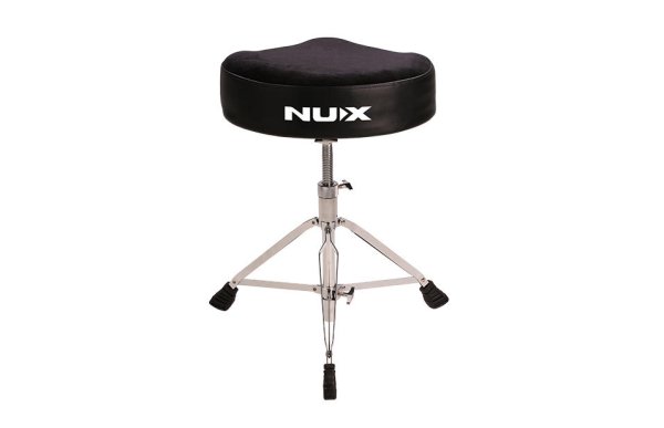 NuX NUX-DRUMTHRONE Double Braced Motorcycle Style Drum Throne