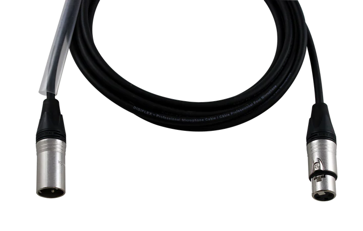 Digiflex Câble Micro 6 pieds NK2/6 - connecteurs XLRM@XLRF