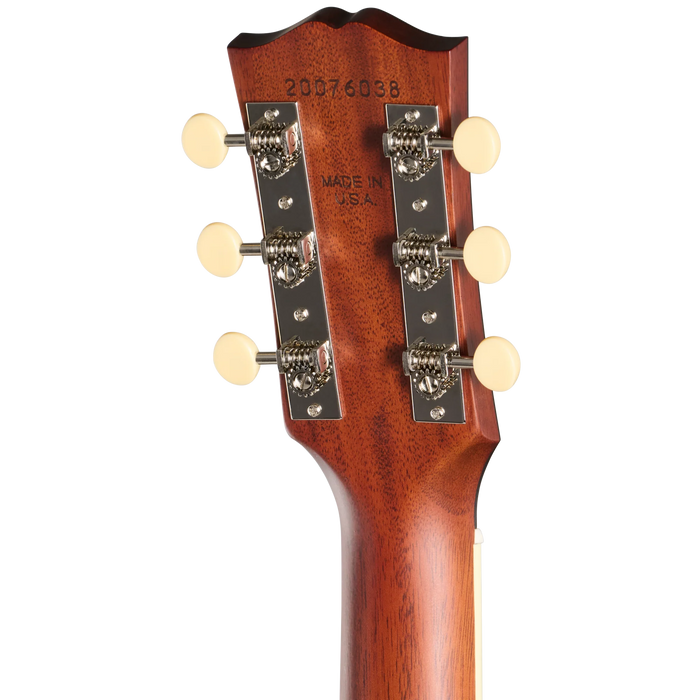 Gibson J-185 Century 12-Fret Left-Handed Acoustic Guitar w/Hardshell Case, Vintage Amber