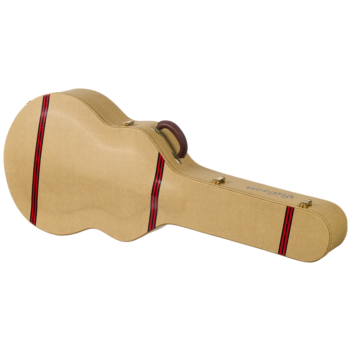 Gibson J-185 Century 12-Fret Left-Handed Acoustic Guitar w/Hardshell Case, Vintage Amber