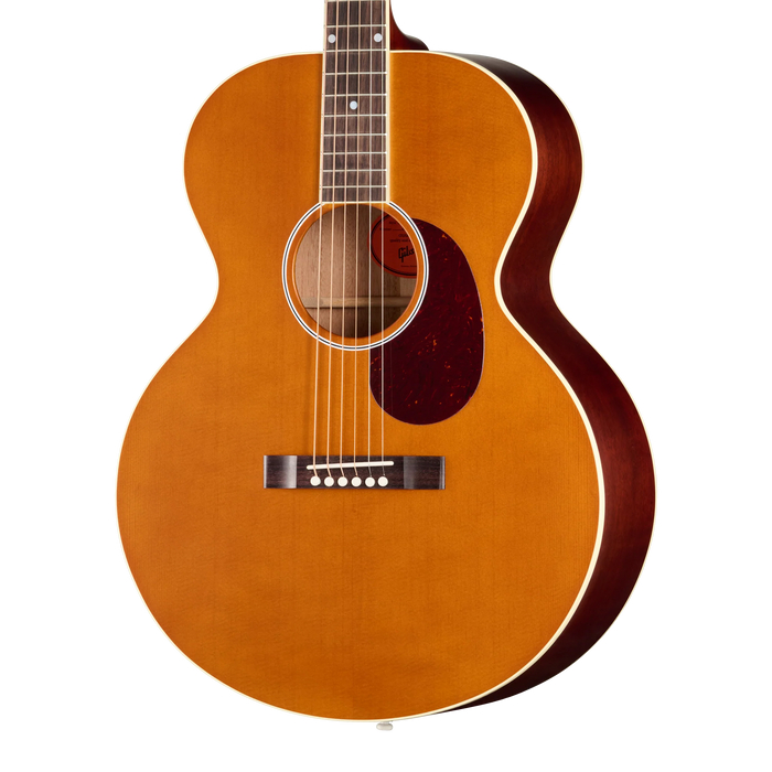 Gibson J-185 Century 12-Fret Acoustic Guitar w/Hardshell Casem, Vintage Amber