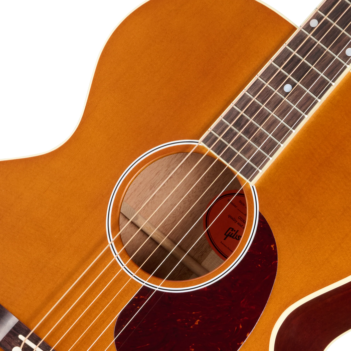Gibson J-185 Century 12-Fret Acoustic Guitar w/Hardshell Casem, Vintage Amber