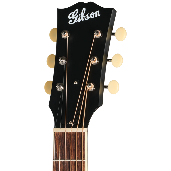 Gibson J-185 Century 12-Fret Left-Handed Acoustic Guitar w/Hardshell Case, Ebony