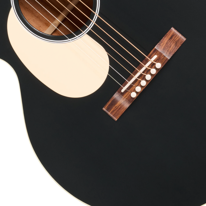 Gibson J-185 Century 12-Fret Left-Handed Acoustic Guitar w/Hardshell Case, Ebony