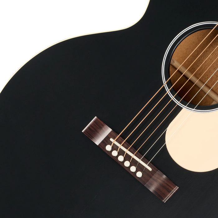 Gibson J-185 Century 12-Fret Acoustic Guitar w/Hardshell Case, Ebony