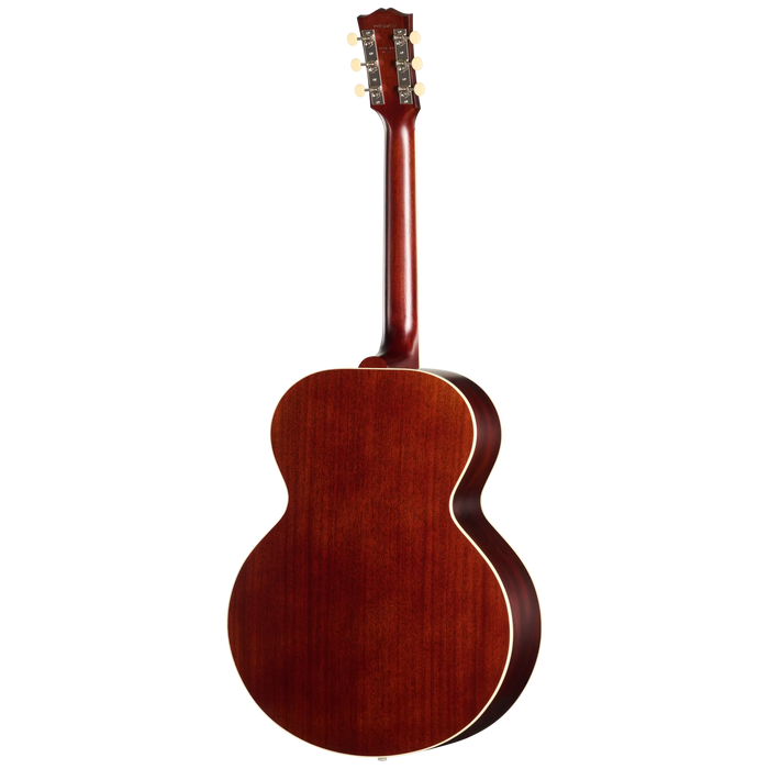 Gibson J-185 Century 12-Fret Left-Handed Acoustic Guitar w/Hardshell Case, Vintage Sunburst