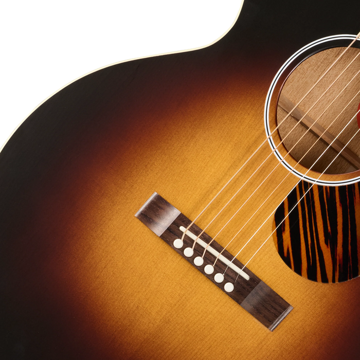 Gibson J-185 Century 12-Fret Acoustic Guitar w/Hardshell Case, Vintage Sunburst