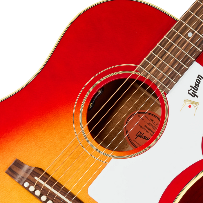 Gibson J-45 60s Original Acoustic-Electric Guitar w/Hardshell Case, Vintage Cherry Sunburst