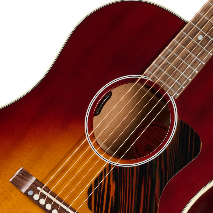 Gibson J-45 Original Acoustic-Electric Guitar w/Hardshell Case, Autumn Burst