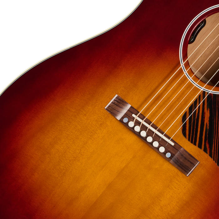 Gibson J-45 Original Acoustic-Electric Guitar w/Hardshell Case, Autumn Burst