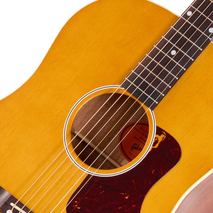 Gibson J-45 Century 12-Fret Acoustic Guitar w/Hardshell Case, Vintage Amber