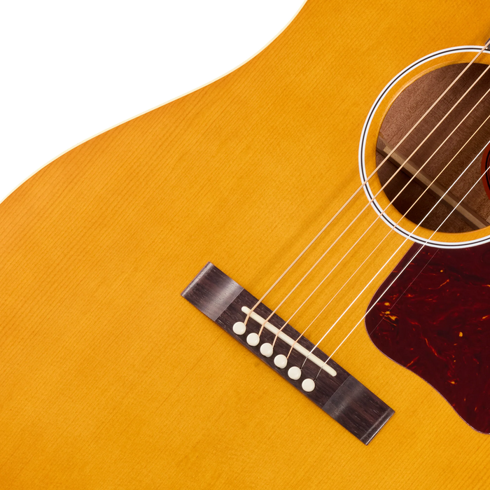 Gibson J-45 Century 12-Fret Acoustic Guitar w/Hardshell Case, Vintage Amber