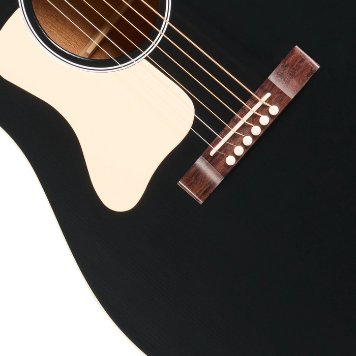 Gibson J-45 Century 12-Fret Left-Handed Acoustic Guitar w/Hardshell Case, Ebony