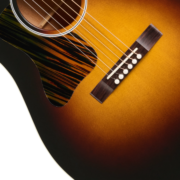 Gibson J-45 Century 12-Fret Left-Handed Acoustic Guitar w/Hardshell Case, Vintage Amber