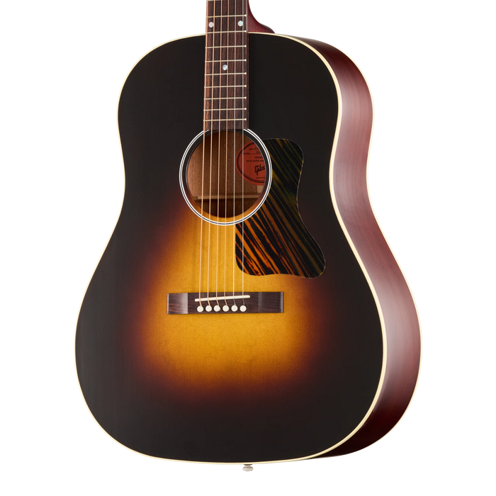 Gibson J-45 Century 12-Fret Acoustic Guitar w/Hardshell Case, Vintage Sunburst Model