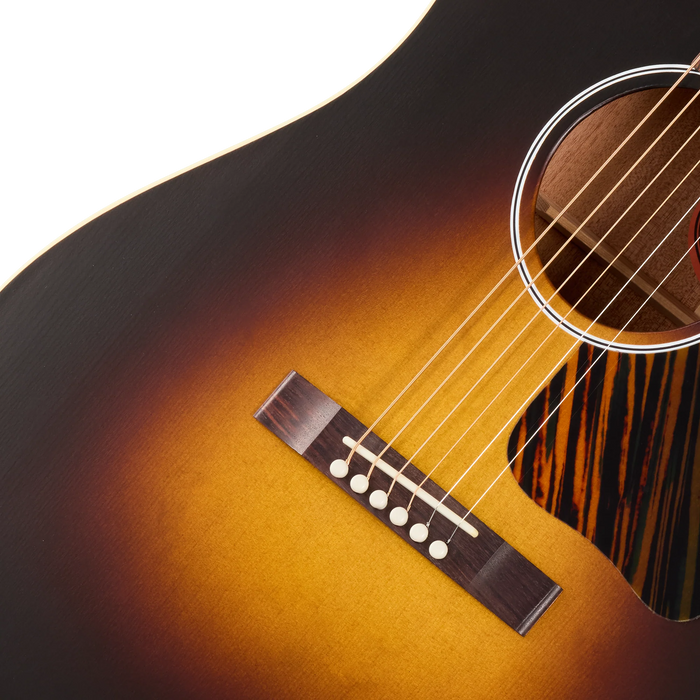 Gibson J-45 Century 12-Fret Acoustic Guitar w/Hardshell Case, Vintage Sunburst Model