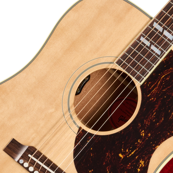 Gibson Country Western 60s Original Acoustic-Electric Guitar w/Hardshell Case,  Antique Natural