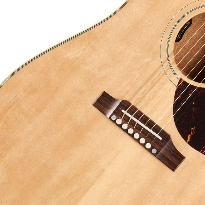 Gibson Country Western 60s Original Acoustic-Electric Guitar w/Hardshell Case,  Antique Natural