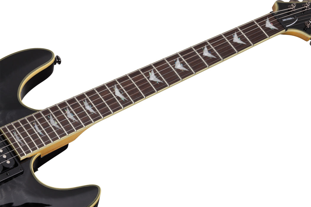Schecter Omen Extreme 6-String Electric Guitar - See-Thru Black